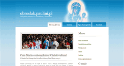 Desktop Screenshot of obroslak.paulini.pl
